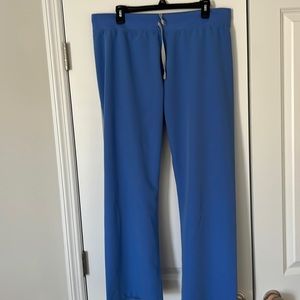 Womens Figs Technical Collection Large Petite Scrub Pants